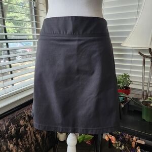 Adidas Black and White A-line Mini Skirt Work